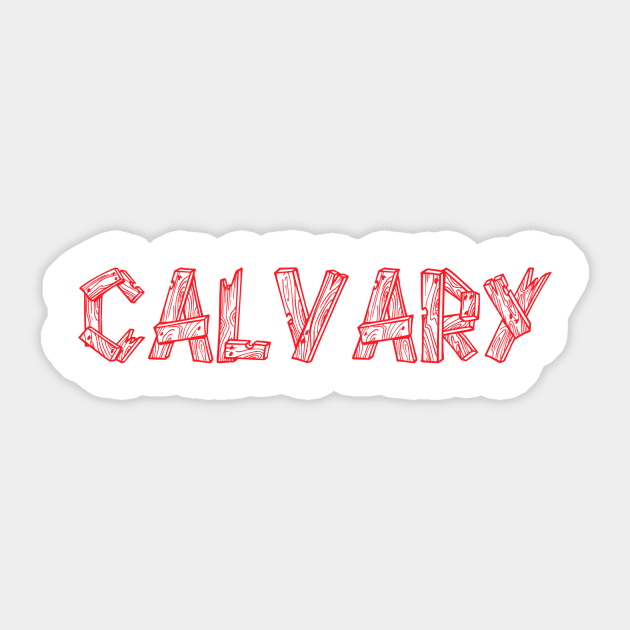Calvary design Sticker by Z And Z